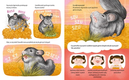 Na językach cichych i głośnych zwierząt. Szumiące historyjki logopedyczne. Anna Skiba