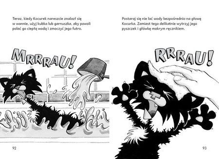 Zły Kocurek. Kąpiel. Nick Bruel