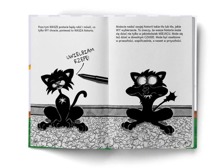 Zły Kocurek. Narysowany, aby psocić. Nick Bruel