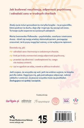 EBOOK Kiedy życie mówi sprawdzam. Jak z czułością i odwagą budować swoją rezyliencję w czasach, gdy chcesz wszystko chrzanić