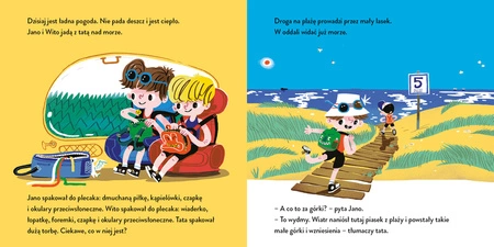 Jano i Wito nad morzem. Wiola Wołoszyn