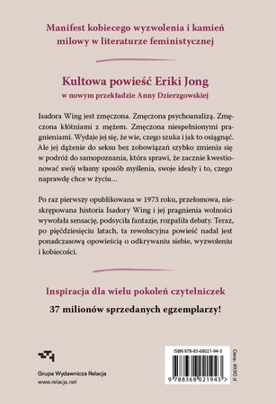 EBOOK Strach przed lataniem. Erica Jong