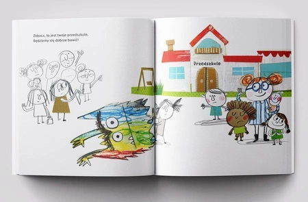 Kolorowy potwór idzie do przedszkola. Anna Llenas