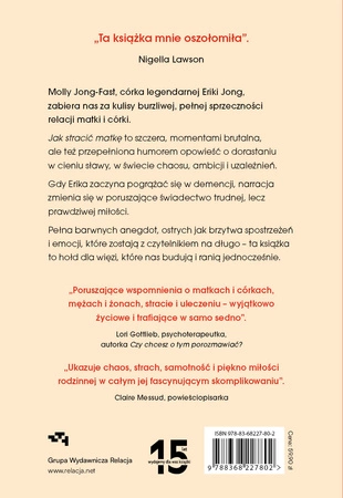 Jak stracić matkę. Opowieść o Erice Jong i strachu przed lataniem. Molly Jong-Fast