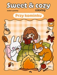 Przy kominku. Sweet & cozy coloring