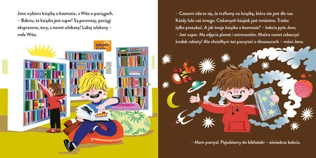 Jano i Wito czytają. Wiola Wołoszyn