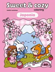 Japonia. Sweet & cozy coloring