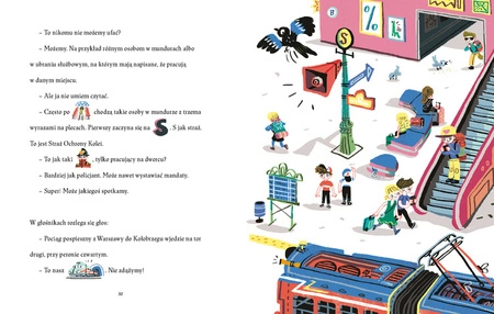 Jano i Wito uczą mówić S. Ekspres na stacji. Wiola Wołoszyn