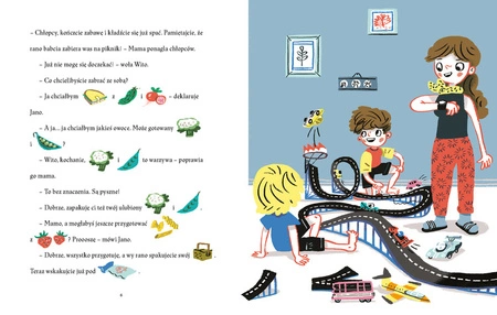 Jano i Wito uczą mówić K. Kamień na pikniku. Wiola Wołoszyn