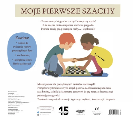 Moje pierwsze szachy. Kompletny zestaw do gry i nauki