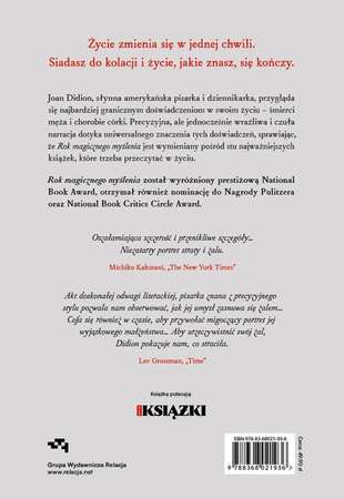 EBOOK Rok magicznego myślenia. Wyd. 2  Joan Didion