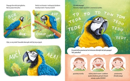 Na językach dzikich zwierząt. Trrrudne historyjki logopedyczne z głoską R. Anna Skiba