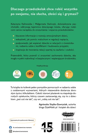 Życie z przedszkolakiem. Rozwój, emocje i relacje dzieci w wieku 3–6 lat. Małgorzata Stańczyk, Katarzyna Kalinowska