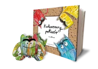 Kolorowy potwór. Książka Pop-up z maskotką