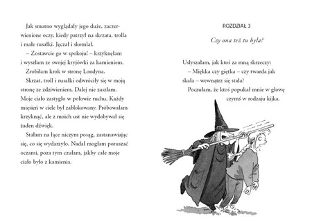 Nelly Rapp w grocie Króla Gór. Martin Widmark