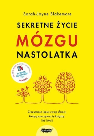 EBOOK Sekretne życie mózgu nastolatka. Sarah-Jayne Blakemore