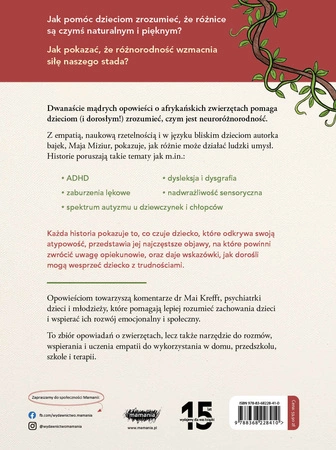 Kraina neuroróżnorodności. Bajki i ćwiczenia, które doceniają różnice i wzmacniają poczucie wspólnoty