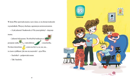 Jano i Wito uczą mówić SZ. Grosz na szczęście. Wiola Wołoszyn