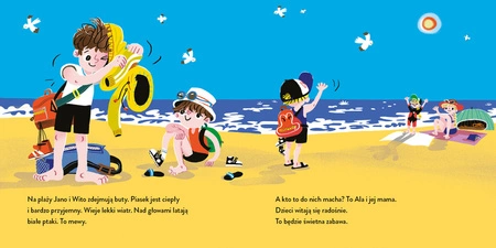 Jano i Wito nad morzem. Wiola Wołoszyn