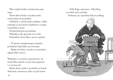 Nelly Rapp i frankensteiniak. Martin Widmark