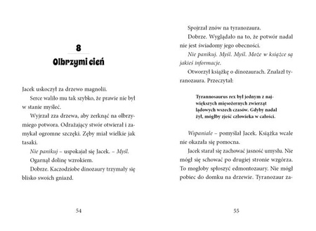 Magiczny domek na drzewie. (1) Dinozaury przed zmrokiem